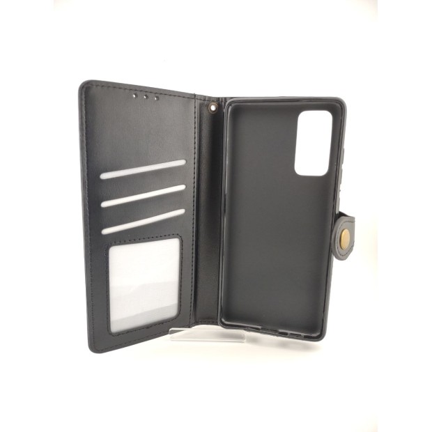 Leather Book Gallant Case for Samsung Galaxy S20 FE (Black)