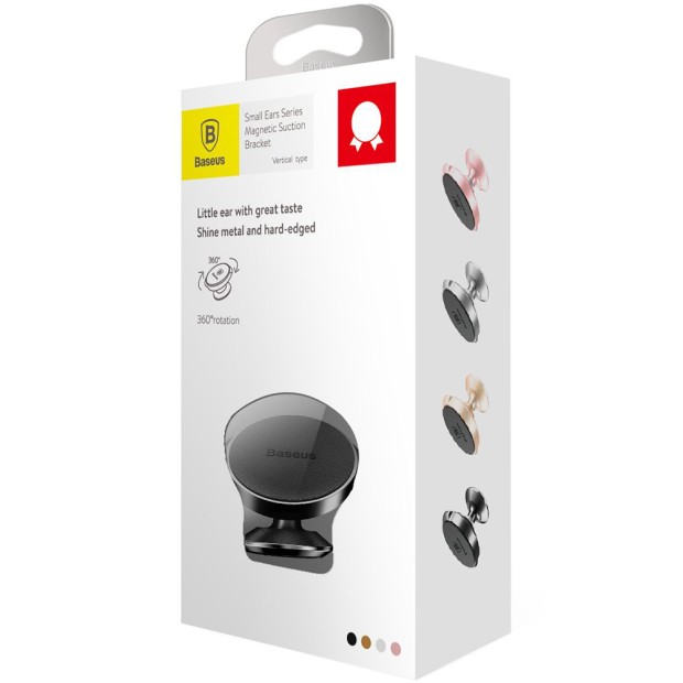 Автотримач Baseus Small Ears SUER-F (Чорний)