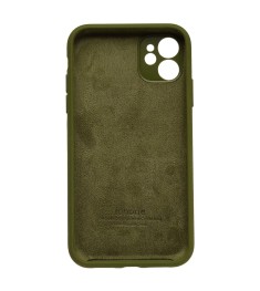 Силикон Original RoundCam Case Apple iPhone 11 (73) Forest Green