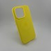 Чохол Silicone Case з MagSafe для Apple iPhone 14 Pro (канарково-жовтий)
