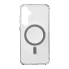 Чохол Silicone Case MagSafe Samsung Galaxy S25 (Прозорий)