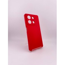 Силікон оригінальний Xiaomi Redmi Note 13 5G (ShutCam) (Темно-червоний)