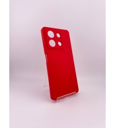 Силикон Original Xiaomi Redmi Note 13 5G (ShutCam) (Тёмно-красный)