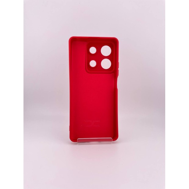 Силікон оригінальний Xiaomi Redmi Note 13 5G (ShutCam) (Темно-червоний)