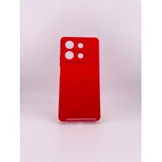 Силікон оригінальний Xiaomi Redmi Note 13 5G (ShutCam) (Темно-червоний)
