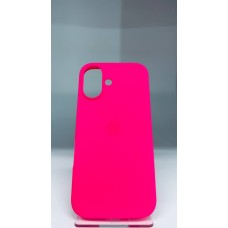 Силикон Original Round Case Apple iPhone 16 (31) Barbie Pink Силикон Original Round Case Apple iPhone 16 (31) Barbie Pink