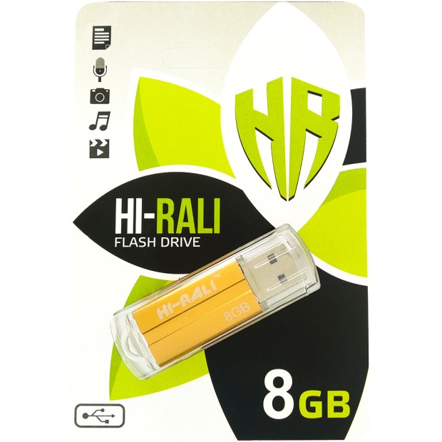 USB 2.0 флеш-накопитель Hi-Rali Corsair Series 8Gb
