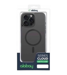 Силіконовий чохол Alabay Cloud Matte для Apple iPhone 13 Pro Max (чорний)