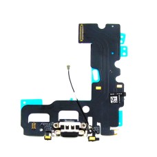 Шлейф для Apple iPhone 7 с чёрным разъёмом питания, с микрофоном Шлейф для Apple iPhone 7 с чёрным разъёмом питания, с микрофоном