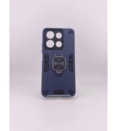 Броньований чохол Ring Armor Defender для Xiaomi Redmi Note 13 4G (ShutCam) (Син..