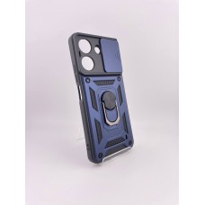 Чохол-бронь Ring Serge Armor Case для Xiaomi Redmi 13C  /  Poco C65 (ShutCam) (Синій)