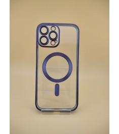 Чохол UMKU Shining з MagSafe для Apple iPhone 13 Pro Max (Темно-фіолетовий)