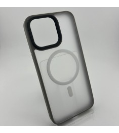 Накладка Apple iPhone 15 Pro Max (Grey) Blueo Skin Friendly Frosted Anti-Drop