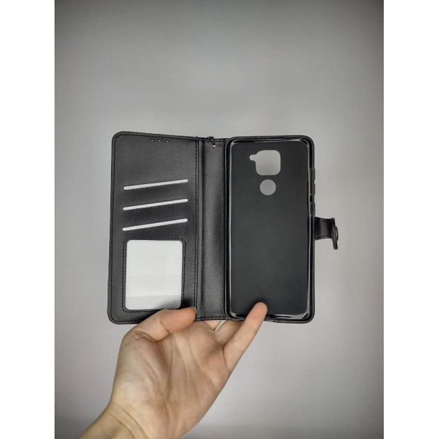 Casebook Leather Book Gallant for Xiaomi Redmi Note 9  /  Redmi 10X (Black)