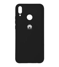 Силіконовий чохол Original 360 Case Logo для Huawei Y9 (2019) (Чорний)
