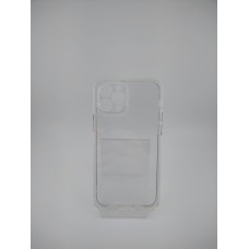 Силіконовий чохол Space Case для Apple iPhone 12 Pro (Прозорий)