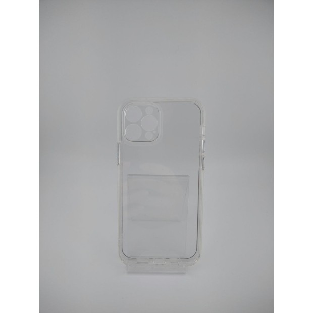 Силіконовий чохол Space Case для Apple iPhone 12 Pro (Прозорий)