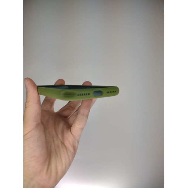 Силіконовий оригінальний чохол RoundCam для Apple iPhone 7  /  8  /  SE (2020) Глибокий Зелений