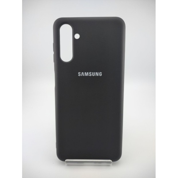 Силіконовий оригінальний 360-чохол з логотипом для Samsung Galaxy A13 5G (чорний)