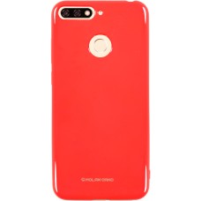 Силикон Molan Shining Huawei Y6 (2018) / Honor 7A Pro (Светло-красный)