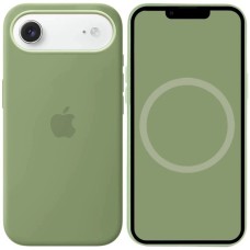 Чохол Silicone Case with MagSafe для Apple iPhone 17 Air (Light Moss)