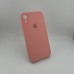 Оригінальний силіконовий чохол Square RoundCam для Apple iPhone XR (36) Candy Pink