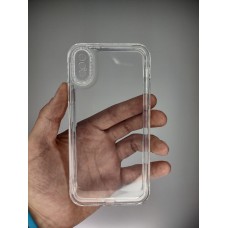 Чехол силиконовый Diamond Apple iPhone X / XS (Прозрачный)