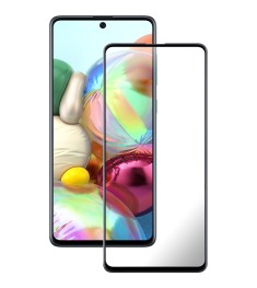 Захисне скло 5D Ceramic Samsung Galaxy A71  /  A72  /  M62  /  A73  /  M52 Black..