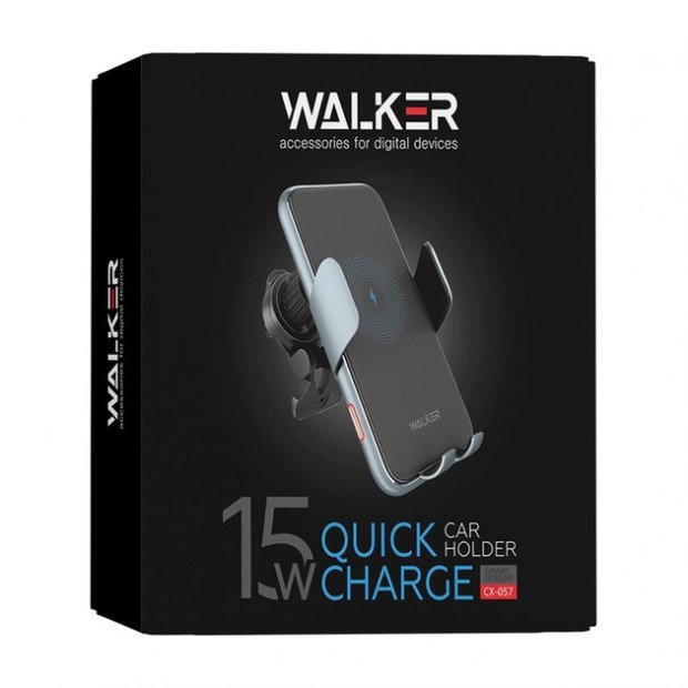 Автодержатель Walker CX-057 MagSafe 15W (Чёрный) Автодержатель Walker CX-057 MagSafe 15W (Чёрный)
