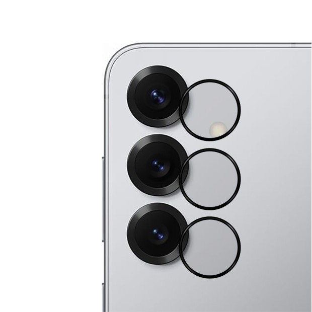 Защитное стекло на камеру Samsung Galaxy S25
