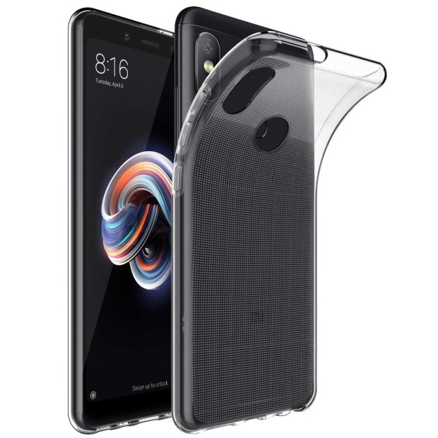 Силіконовий чохол Virgin для Xiaomi Redmi Note 6 / Note 6 Pro (прозорий) Силіконовий чохол Virgin для Xiaomi Redmi Note 6 / Note 6 Pro (прозорий)