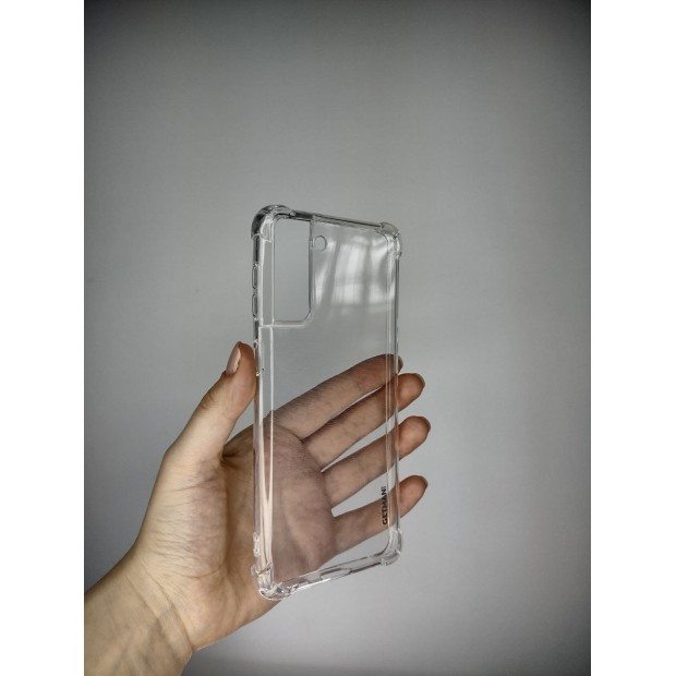 Силікон 6D Samsung Galaxy S21 Plus (Прозорий)