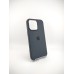 Чохол Silicone Case with MagSafe для Apple iPhone 15 Pro Max (Чорний)
