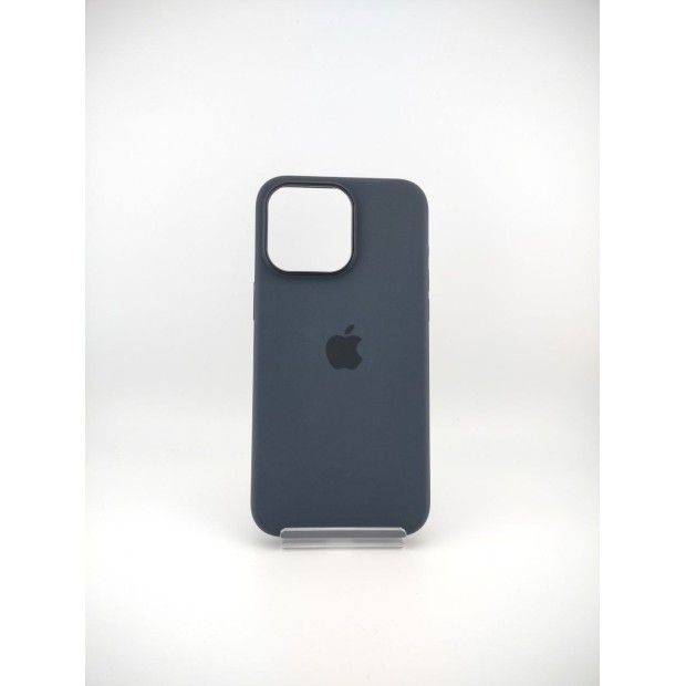 Чохол Silicone Case with MagSafe для Apple iPhone 15 Pro Max (Чорний)