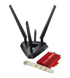 Сетевая карта Wi-Fi ASUS PCE-AC68 2.4ГГц / 5ГГц (двухдиапазонная) (Товар c уценк..