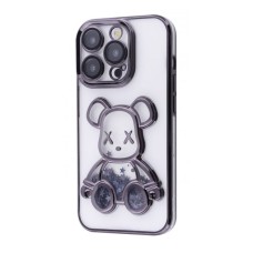 Чохол UMKU Bear Shine для Apple iPhone 15 Pro (чорний)