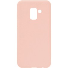 Силикон iNavi Color Samsung Galaxy A8 Plus (2018) A730 (розовый)