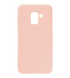 Силикон iNavi Color Samsung Galaxy A8 Plus (2018) A730 (розовый)