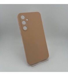 Силіконовий чохол Original Samsung Galaxy A55 (ShutCam) (Персиковий)