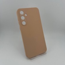 Силіконовий чохол Original Samsung Galaxy A55 (ShutCam) (Персиковий)