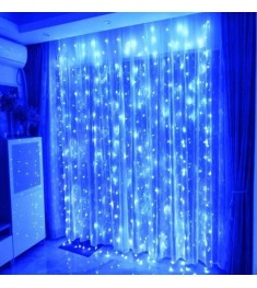 Гірлянда-штора 3x3м USB з пультом (RGB)