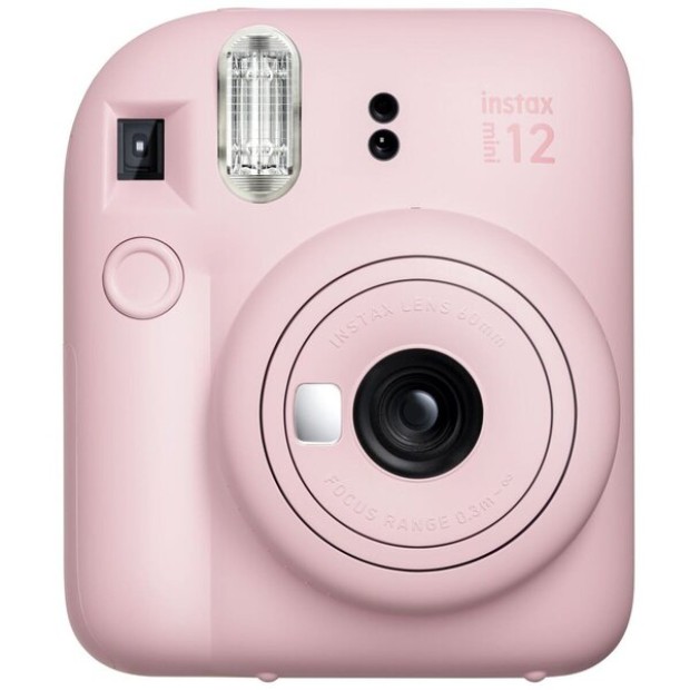 Фотокамера мгновенной печати Fujifilm Instax Mini 12 (Blossom Pink)