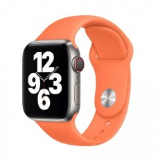 Ремешок Apple Watch Silicone 42 / 44 / 45 / 49mm (18) Orange