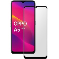 Защитное стекло 5D Japan HD Oppo A5 2020/A8/A9(2020)/A11/A15/A15S/A16/A16E/A16S/A16K/A17/A17K Black