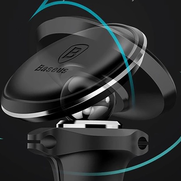 Автотримач Baseus Magnetic Air Vent Car Mount Holder (Чорний) SUGX020001