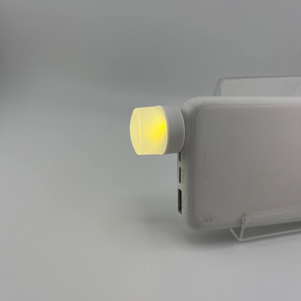 USB лампа-ліхтарик нічник 1W USB LED Light (тепле світло) (білий)