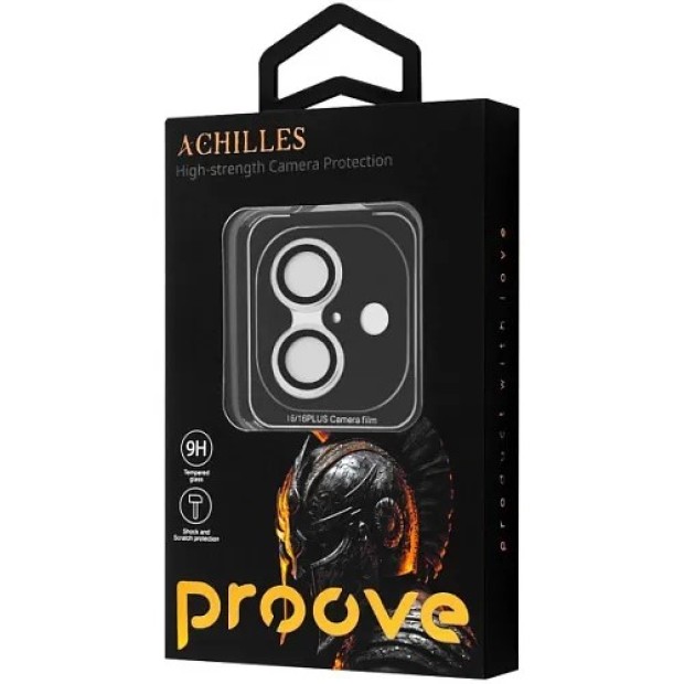 Захисне скло на камеру iLera FocusPro Lens Apple iPhone 16  /  16 Plus (Білий) iLFPW16