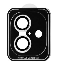 Захисне скло на камеру iLera FocusPro Lens Apple iPhone 16  /  16 Plus (Білий) i..