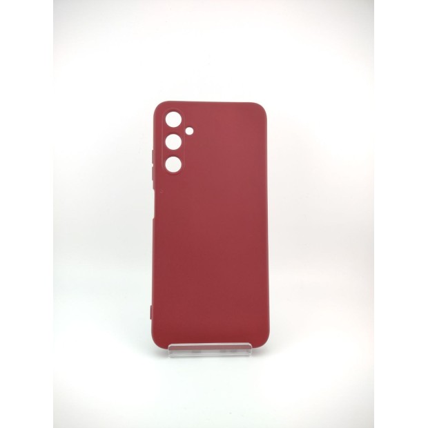 Силікон оригінальний Samsung Galaxy A05s (ShutCam) (Бордовоий)