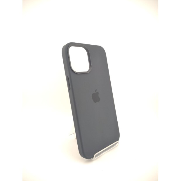 Чохол Silicone Case з MagSafe для Apple iPhone 12 Pro Max (Чорний)